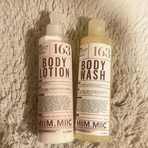 MIIM MIIC 163 compound of gelato gourmand body wash & body lotion